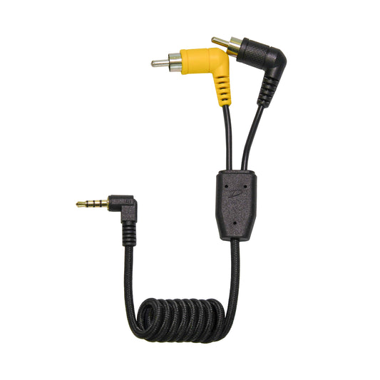 Two Channel RCA Camcorder A/V Cable for ImmersionRC Powerplay
